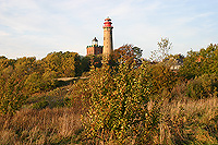Schinkel Leuchtturm mit Neuem Leuchtturm